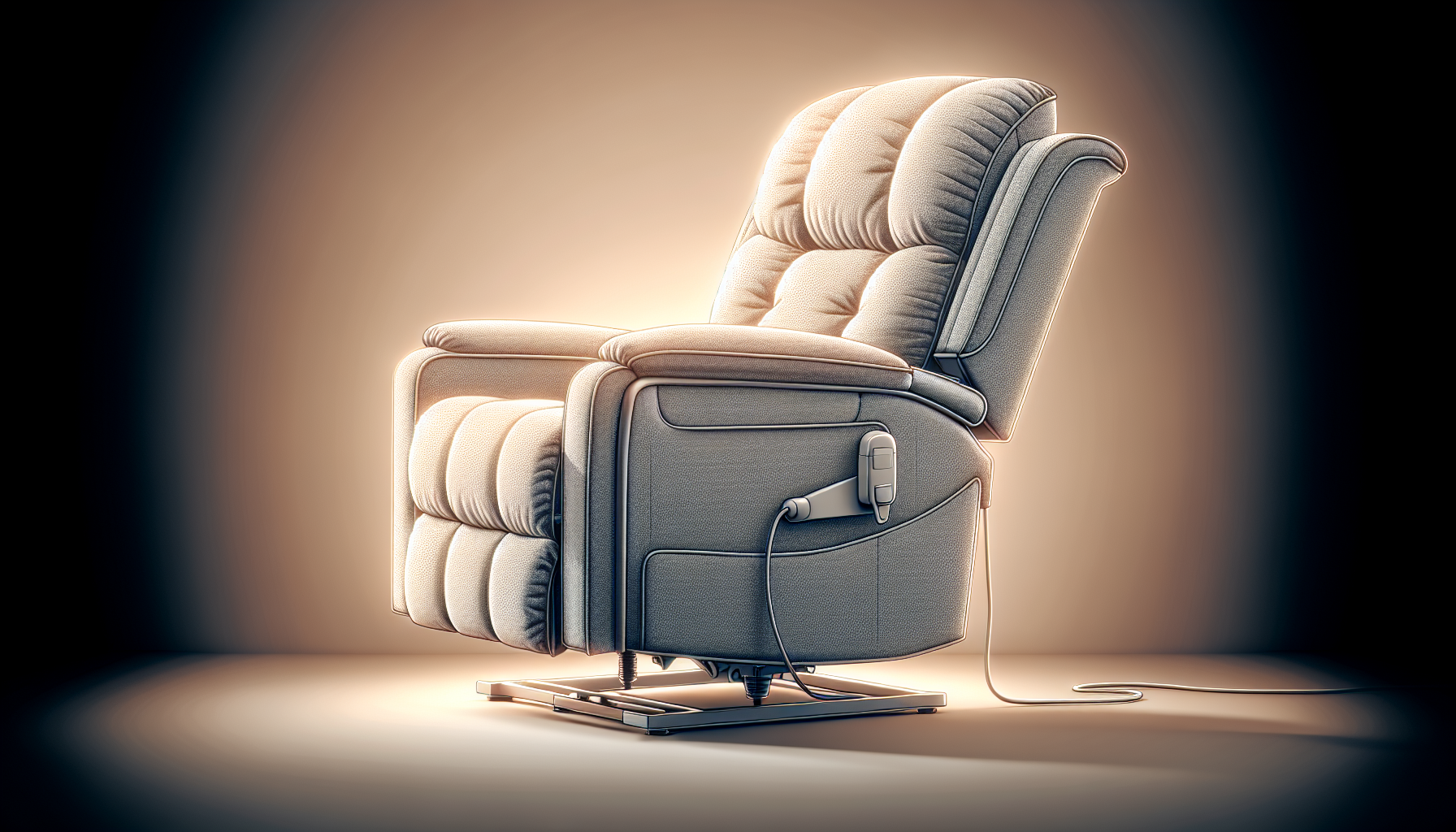 Maximize Comfort with the Grey Power Lift Recliner Chair