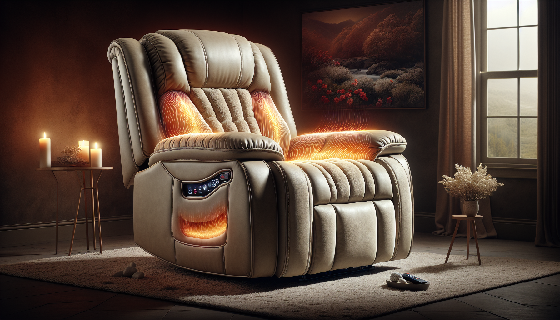 Unwind in Comfort: The Ultimate Power Recliner with Heat and Massage Features