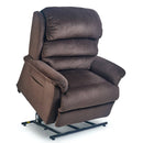 Polaris Lift Chair Power Recliner, lifted coffee house color