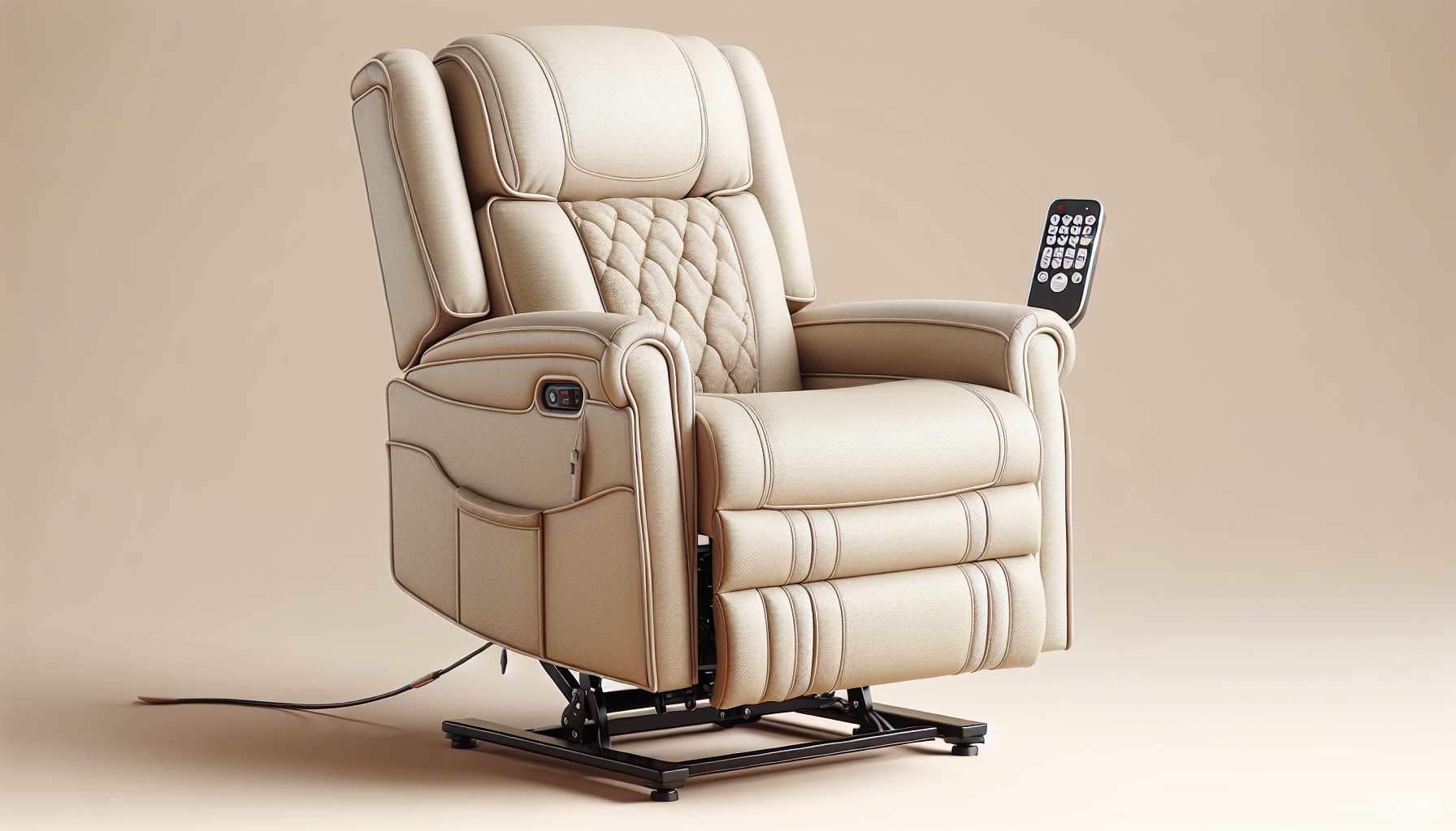 Beige Power Lift Recliner Chair: A Beautiful Comfort Option