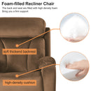 Power Lift Chair Recliner with Soft-Touch Fabric, pillowy soft