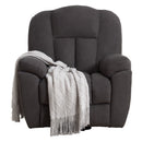 Infinite Position Power Lift Recliner with Heat and Massage, with throw blanket