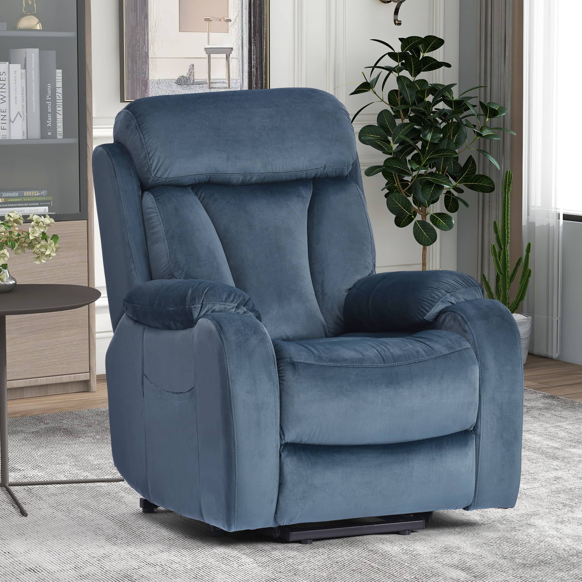 Lift Chair Recliner with Australia Cashmere Fabric