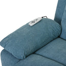 Blue Power Lift Chair Right Arm Rest with Remote