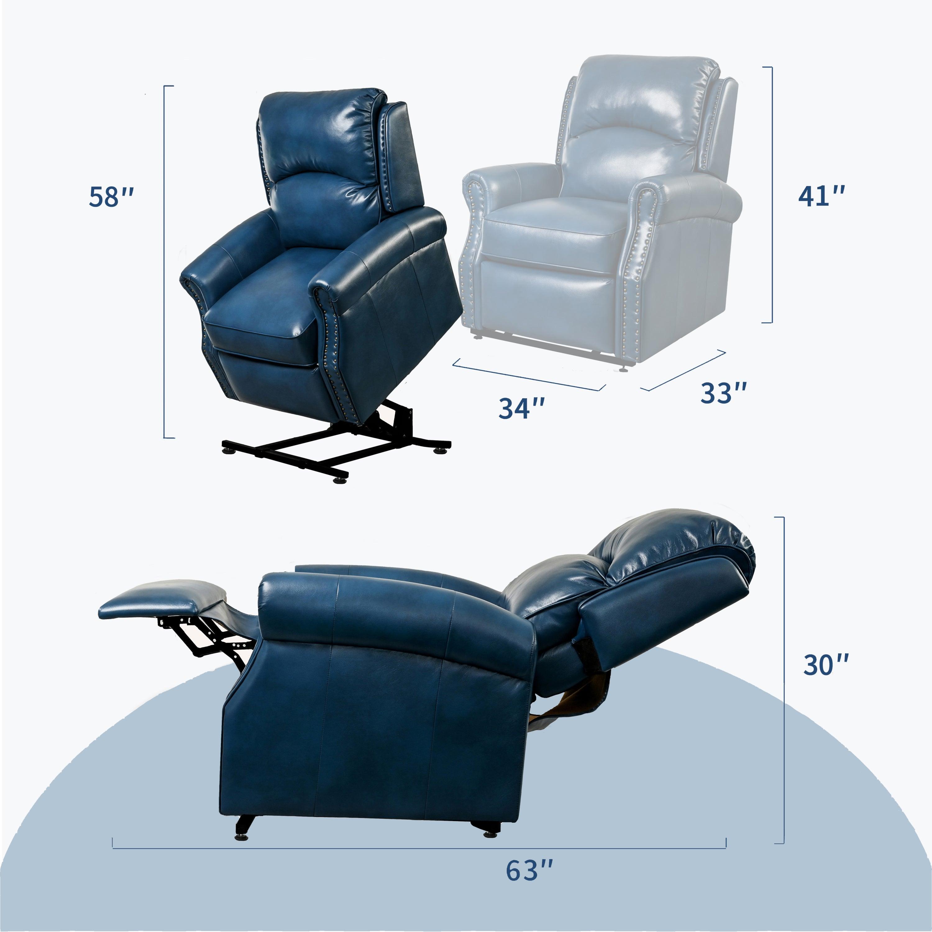 Lift Chair Recliner, Blue