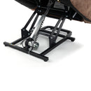 Brown Chenille Power Lift Recliner Chair, motor lift mechanism