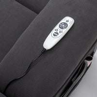 Gray Power Lift Chair with remote on armrest