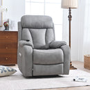 Light Gray Power Lift Chair Front Profile