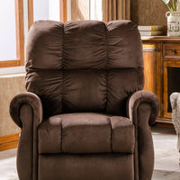 Ultra-Wide Power Lift Recliner with Heat and Massage Therapy, seated room view