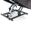Brown Leatheraire Power Lift Recliner Chair, Heat and Massage, lift mechanism
