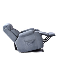 Reclined position for power lift chair recliner