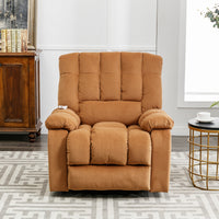Light Brown Power Lift Chair Front Profile