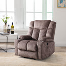 Power Lift Recliner Chair with Washable Cover, angle view, seated