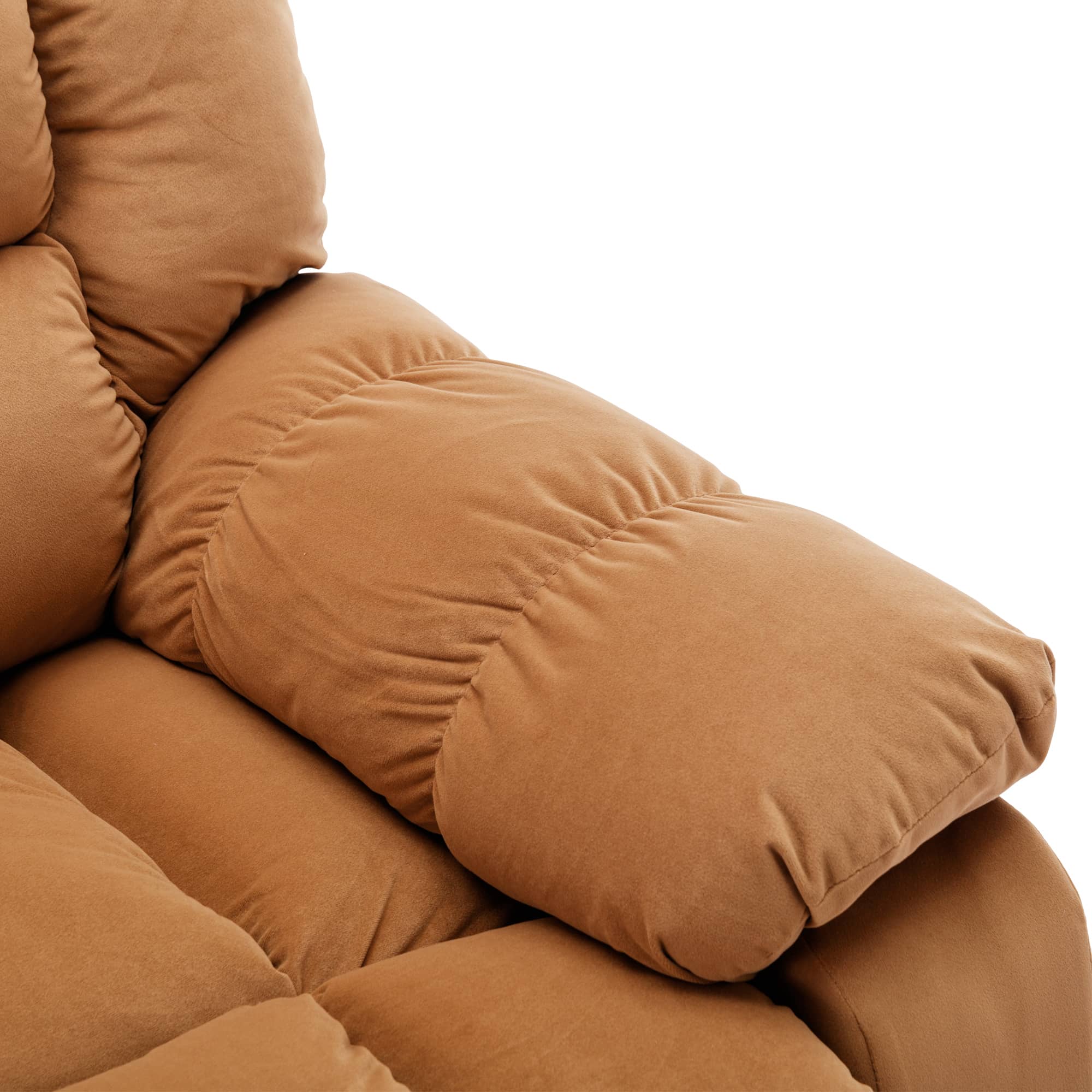 Beige Power Lift Chair Left Arm
