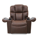 Rigel Power Lift Chair Recliner with Heatwave Technology, arms with storage