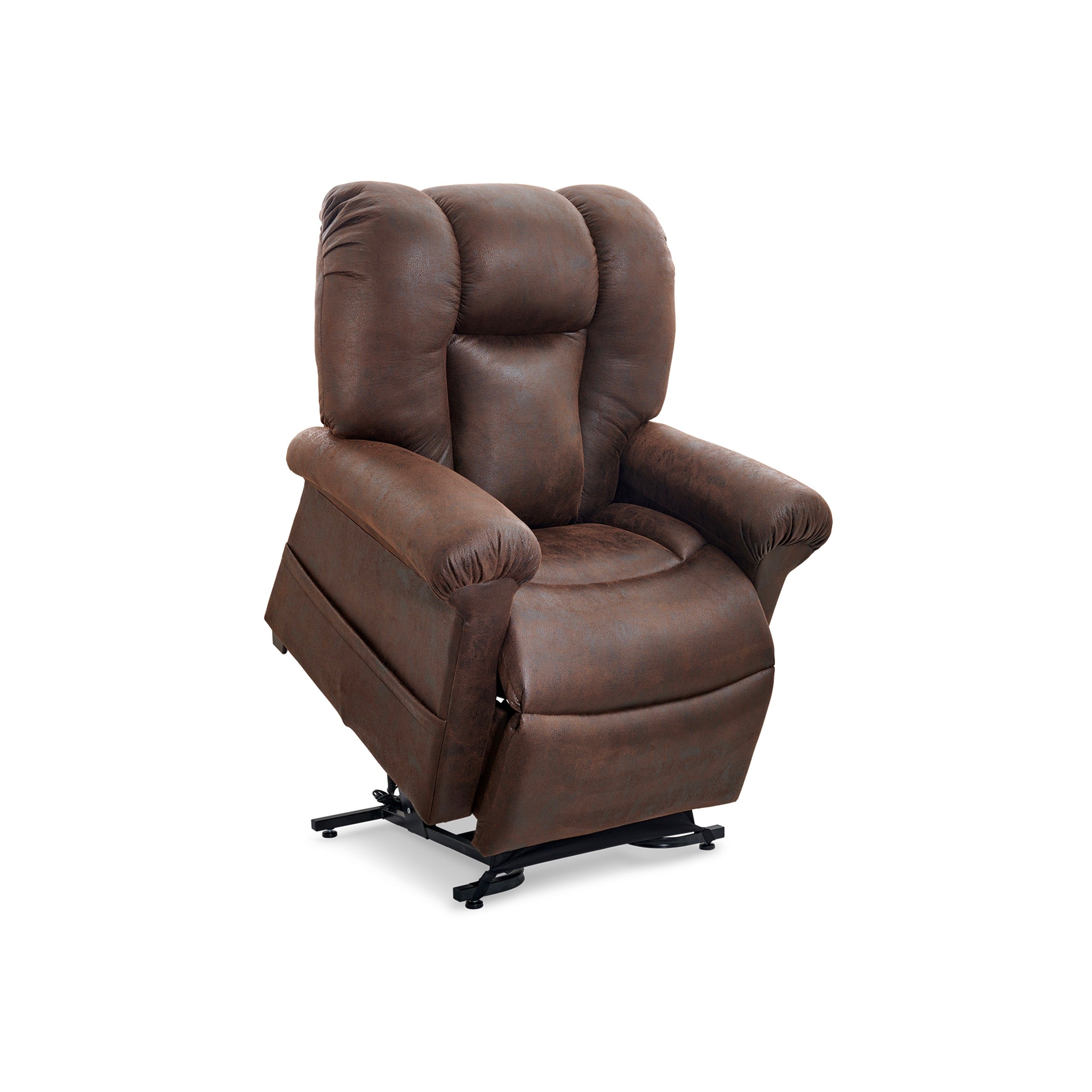 Sol Lift Chair Power Recliner, lifted angle view