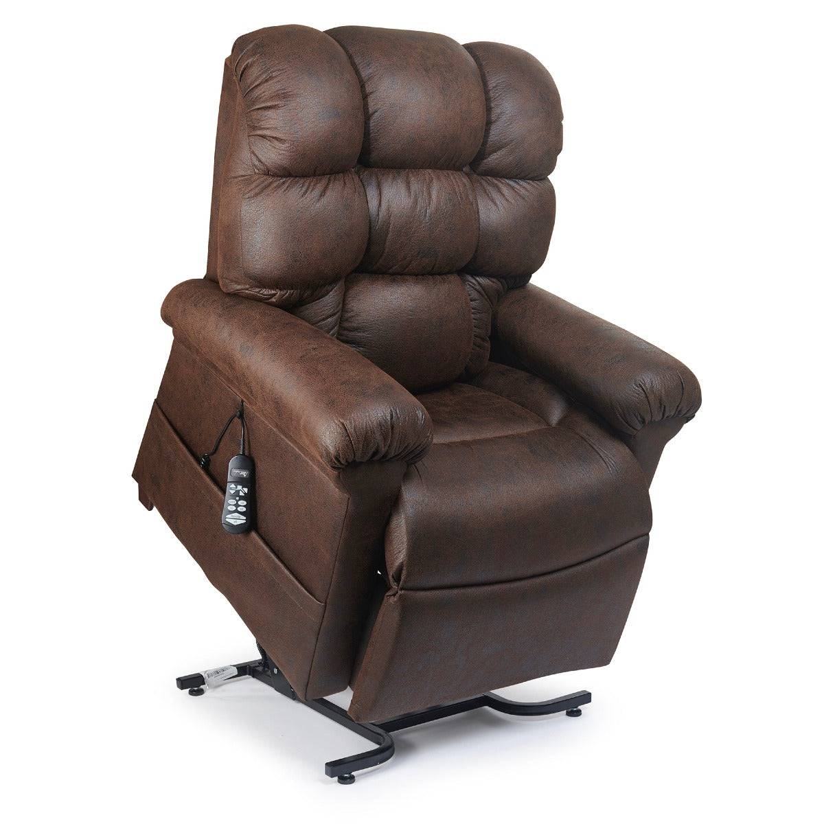 Vega Lift Chair Recliner, lifted angle