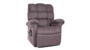 Vega Lift Chair Recliner Granite color, seated