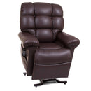 Vega Lift Chair Recliner, coffee Bean color lifted