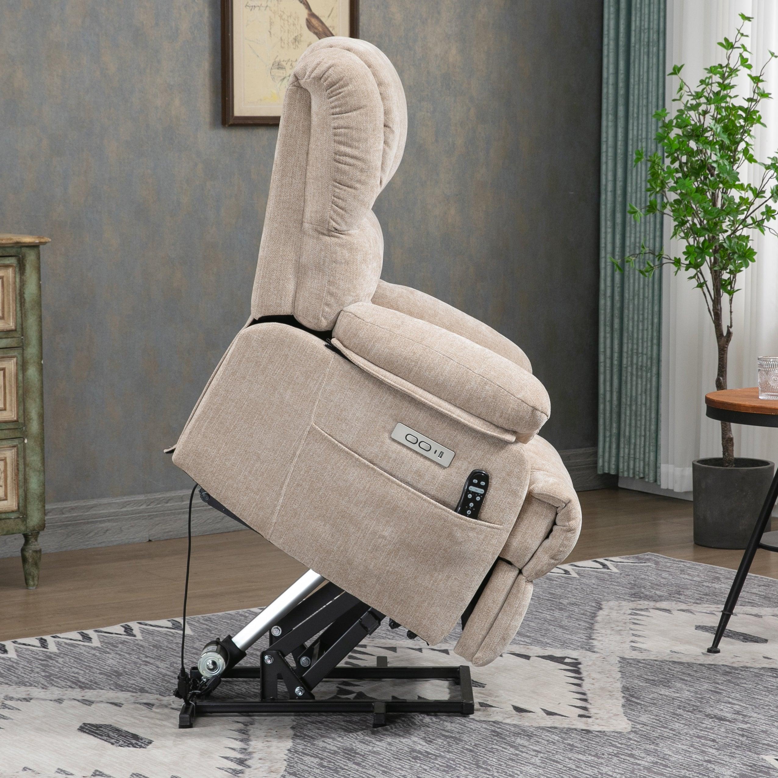 Large Power Lift Recliner Chair with Heat and Massage