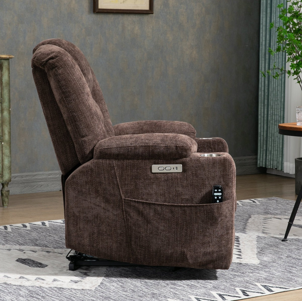 EMON's Power Lift Recliner, side view - My Lift Chair