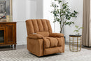 Beige Power Lift Chair Front Profile One Quarter Angle