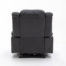 Gray Power Lift Chair Back Profile