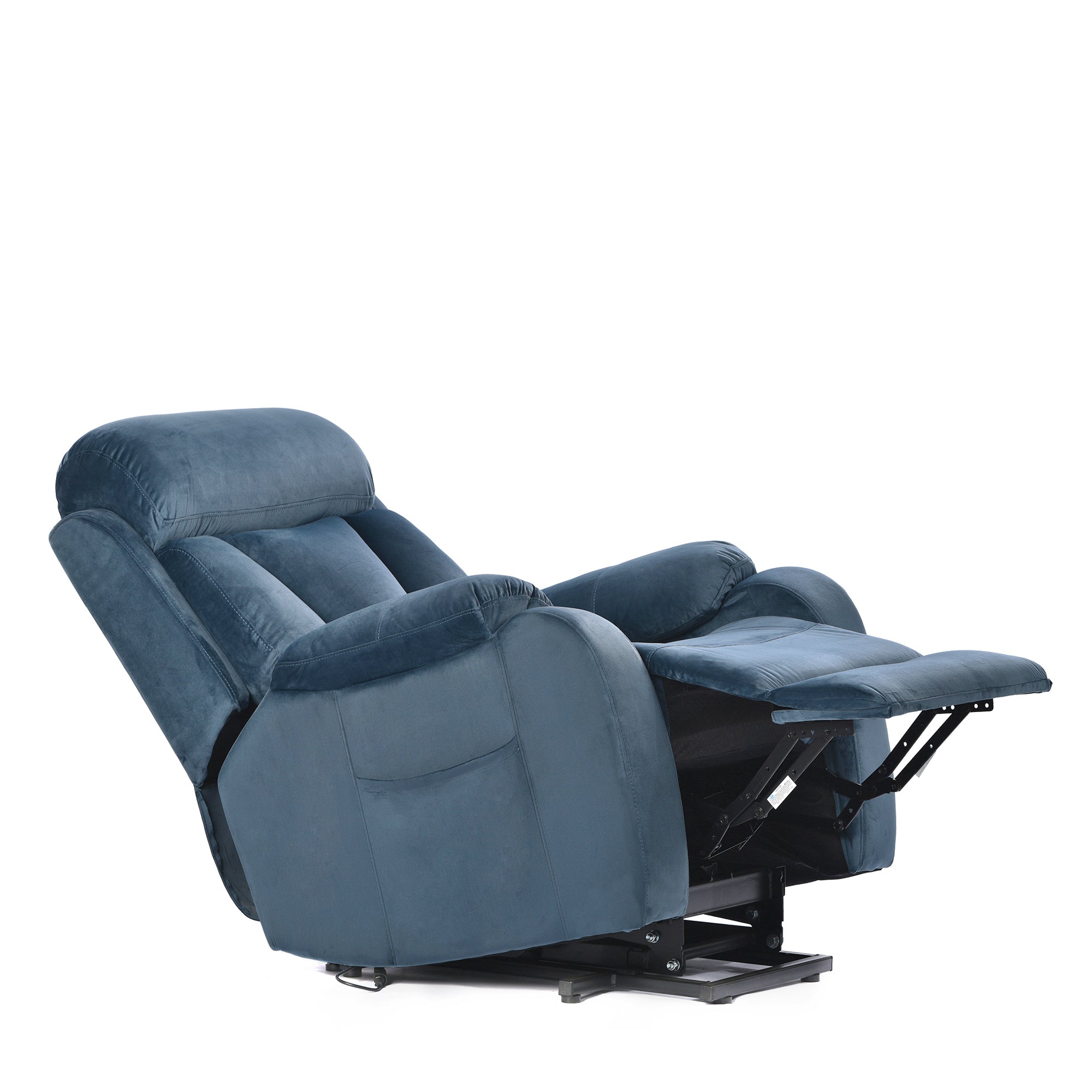 Lift Chair Recliner with Australia Cashmere Fabric, angle reclined