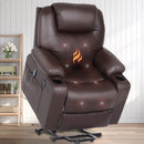 Premium Power Lift Recliner with 8-Point Massage and Heat