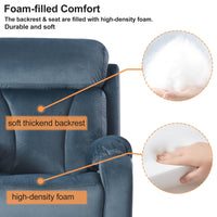 Lift Chair Recliner with Australia Cashmere Fabric, filler