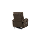 Electric Power Lift Recliner Chair with Massage and Heat, Dark Brown - My Lift Chair