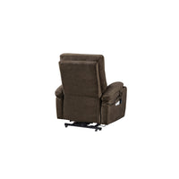 Electric Power Lift Recliner Chair with Massage and Heat, Dark Brown - My Lift Chair