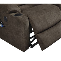 Electric Power Lift Recliner Chair with Massage and Heat, Dark Brown - My Lift Chair