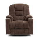 EMON'S Large and Wide Power Lift Recliner Chair with Massage and Heat, Brown - My Lift Chair