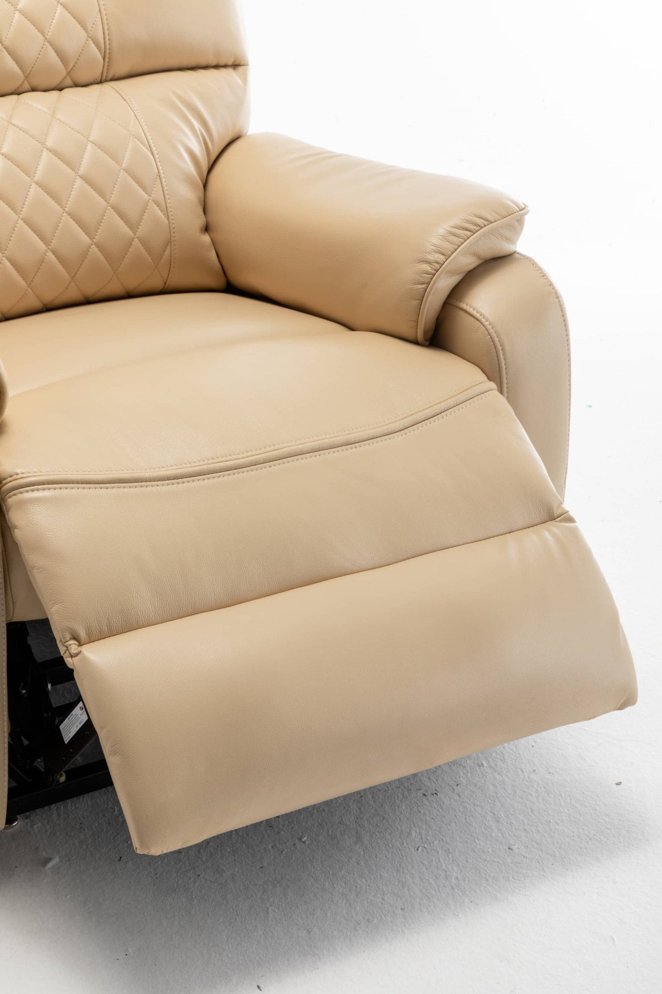 Extra Wide Lay Flat Power Lift Chair Recliner, Beige - My Lift Chair
