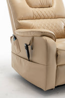Extra Wide Lay Flat Power Lift Chair Recliner, Beige - My Lift Chair