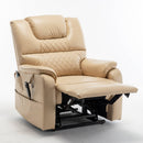 Extra Wide Lay Flat Power Lift Chair Recliner, Beige - My Lift Chair