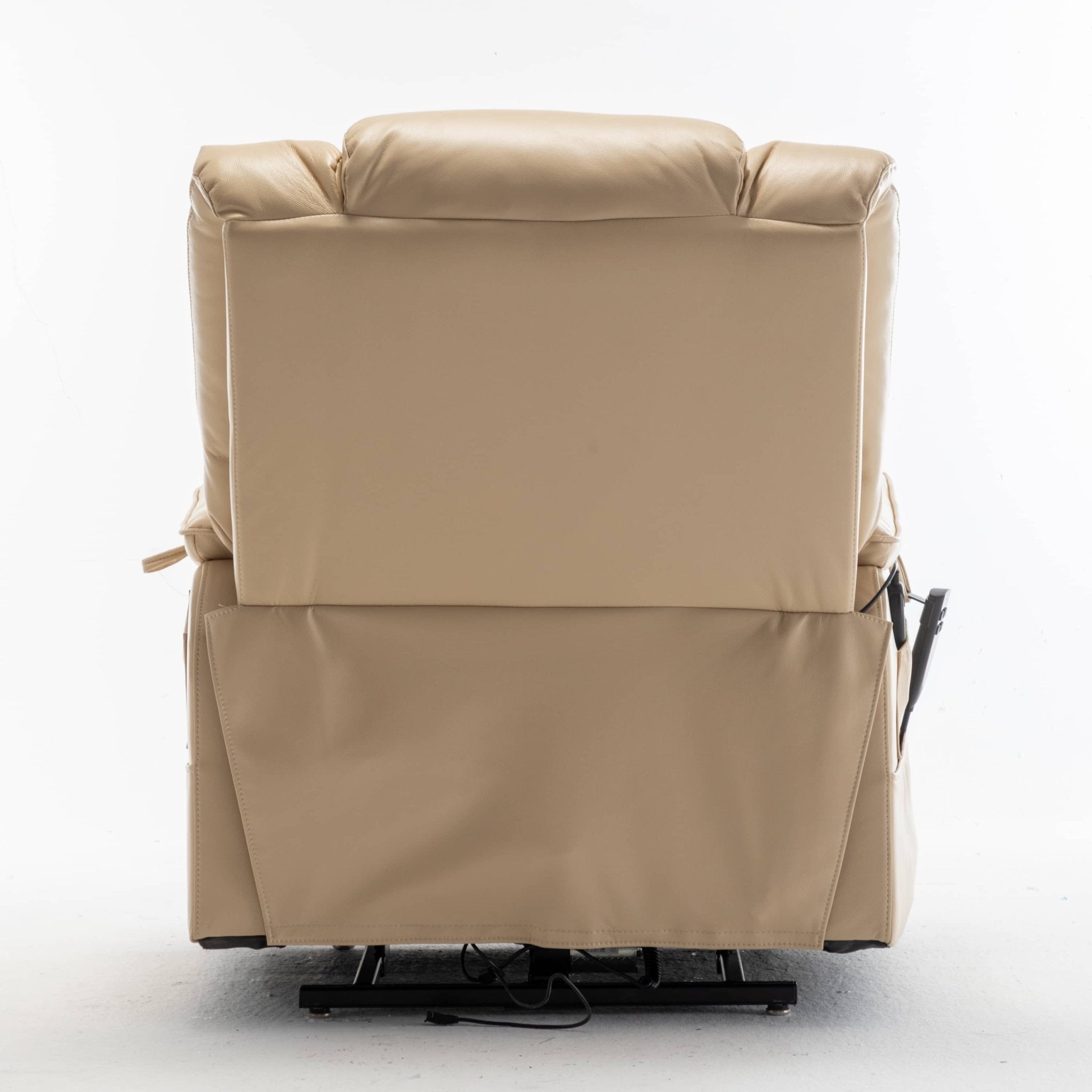 Extra Wide Lay Flat Power Lift Chair Recliner, Beige - My Lift Chair