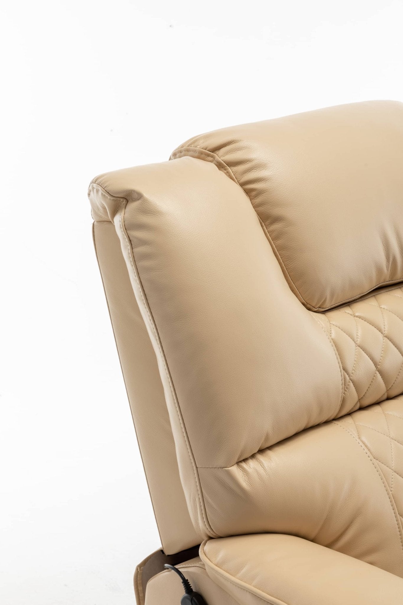 Extra Wide Lay Flat Power Lift Chair Recliner, Beige - My Lift Chair