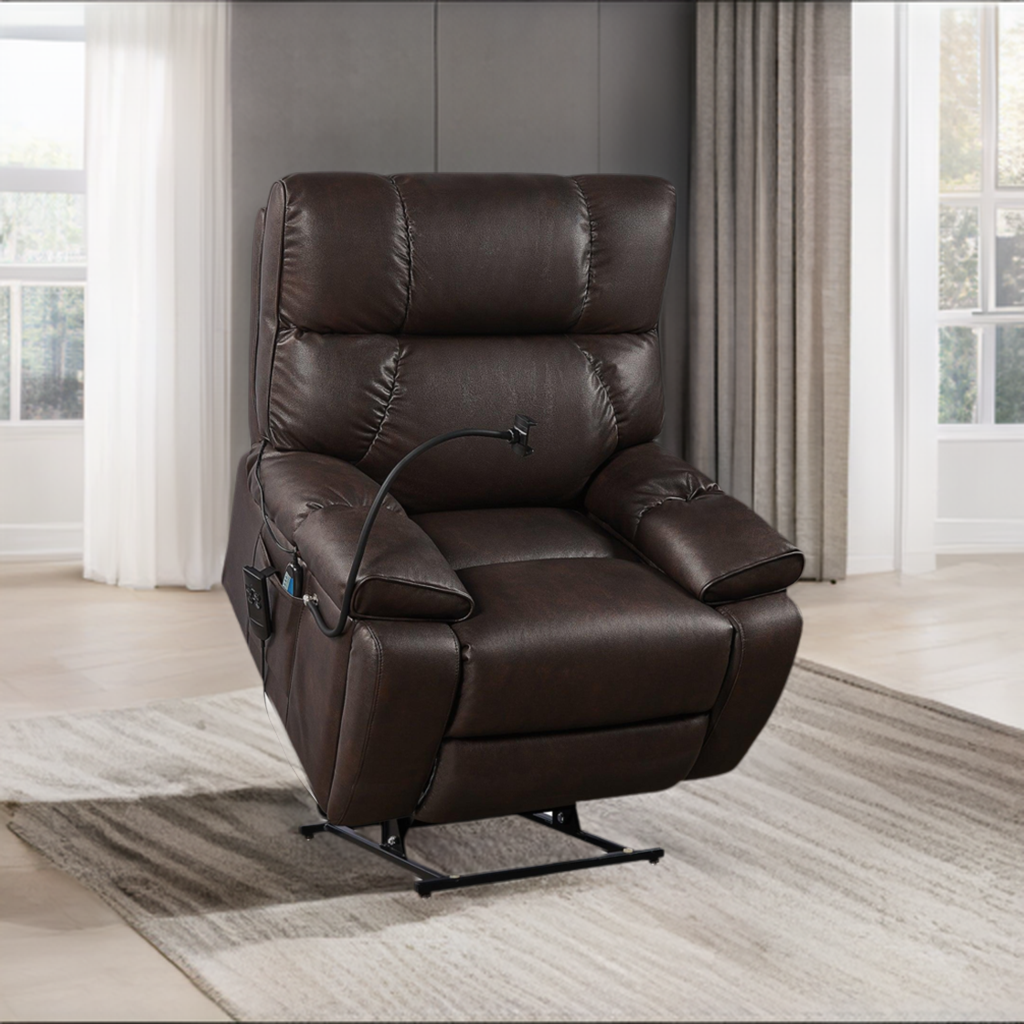 Lift Recliner Chair, three position, lifted