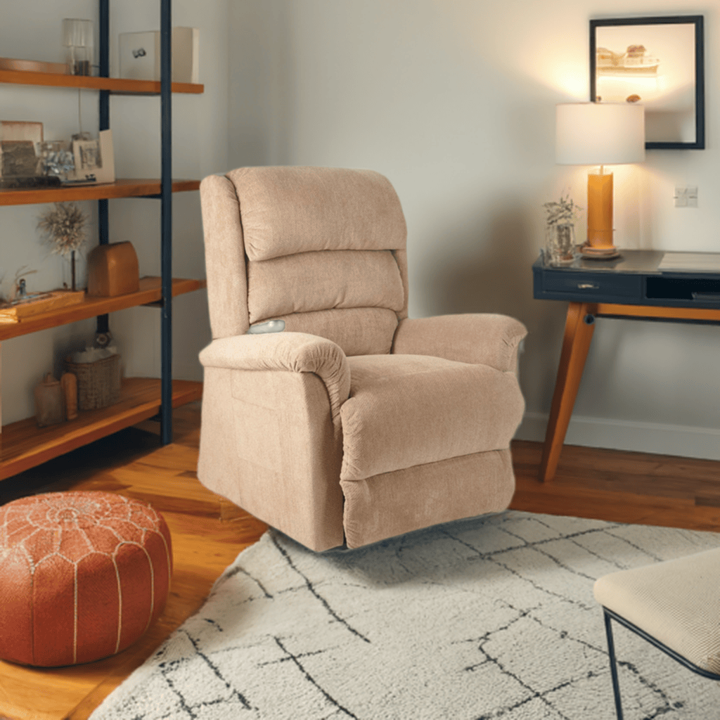 Saros Lift Chair Recliner, Room View