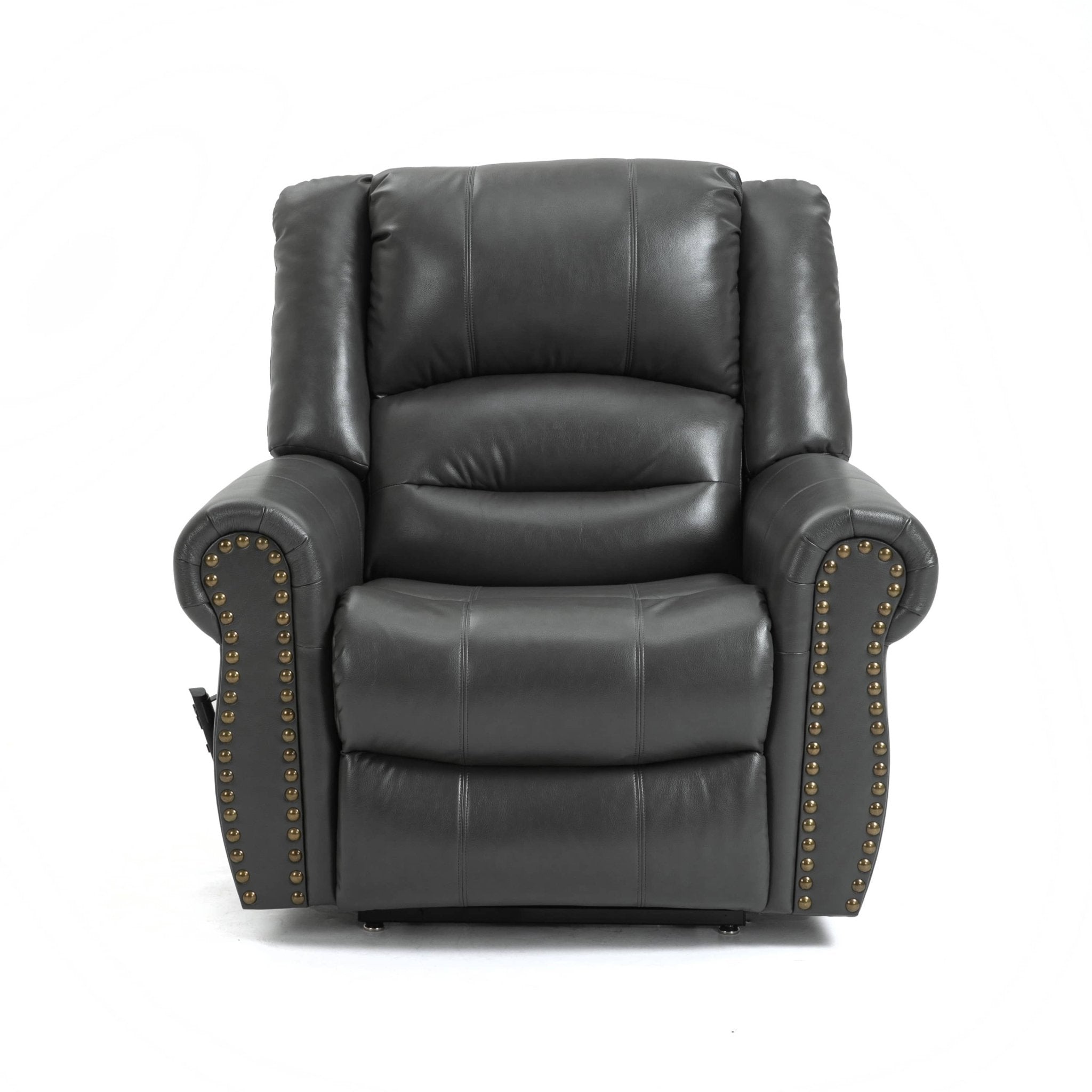 Grey Power Lift Recliner Chair with Heat, Massage, and Infinite Positioning - My Lift Chair