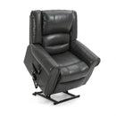 Grey Power Lift Recliner Chair with Heat, Massage, and Infinite Positioning - My Lift Chair