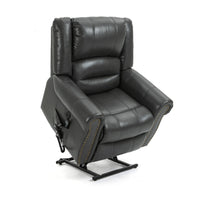 Grey Power Lift Recliner Chair with Heat, Massage, and Infinite Positioning - My Lift Chair
