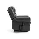 Grey Power Lift Recliner Chair with Heat, Massage, and Infinite Positioning - My Lift Chair