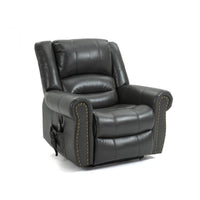 Grey Power Lift Recliner Chair with Heat, Massage, and Infinite Positioning - My Lift Chair