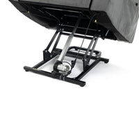 Grey Power Lift Recliner Chair with Vibration Massage and Lumbar Heat - My Lift Chair