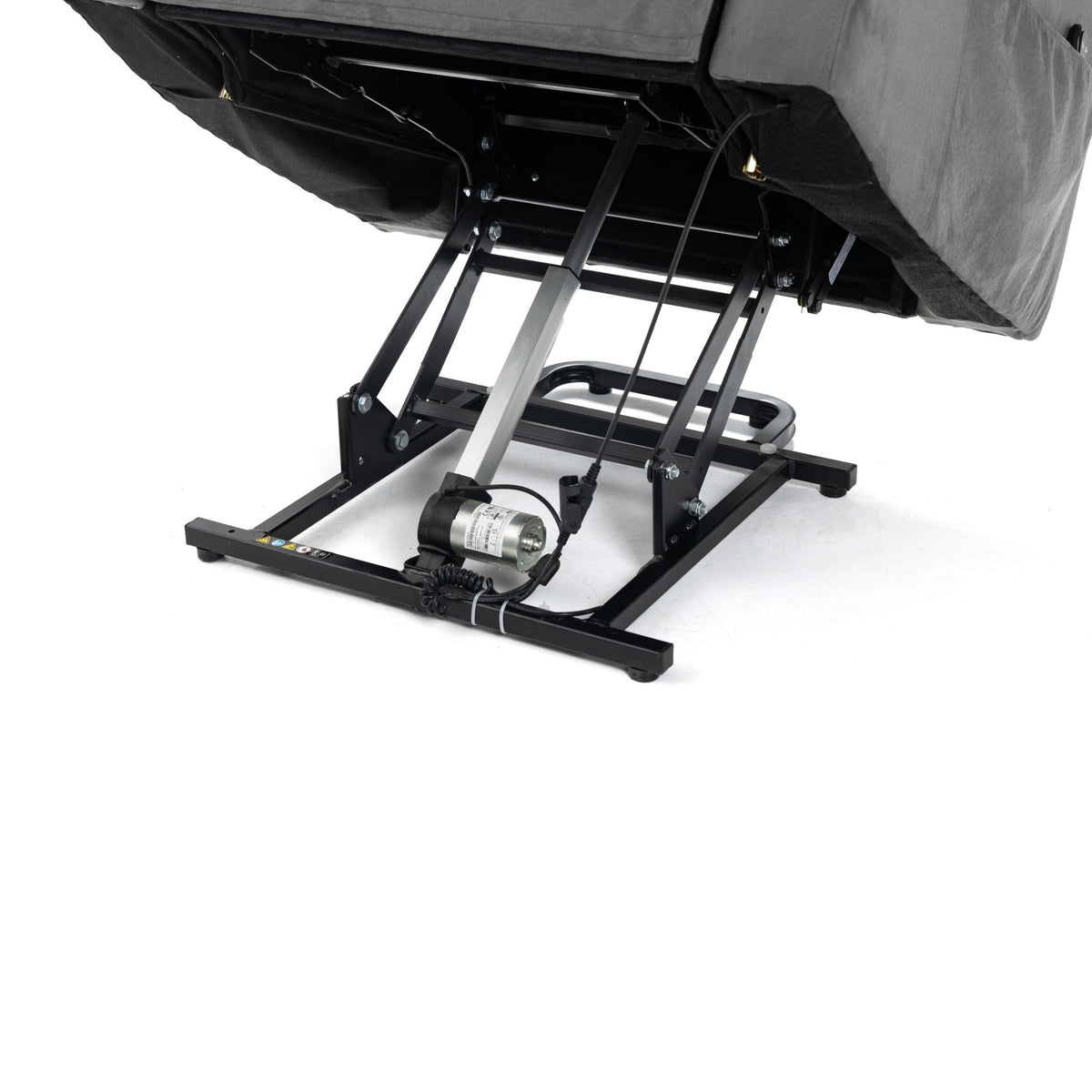 Grey Power Lift Recliner Chair with Vibration Massage and Lumbar Heat - My Lift Chair
