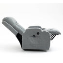 Grey Sky Infinite Position Power Lift Recliner with Vibration Massage and Lumbar Heat - My Lift Chair
