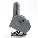 Grey Sky Infinite Position Power Lift Recliner with Vibration Massage and Lumbar Heat - My Lift Chair